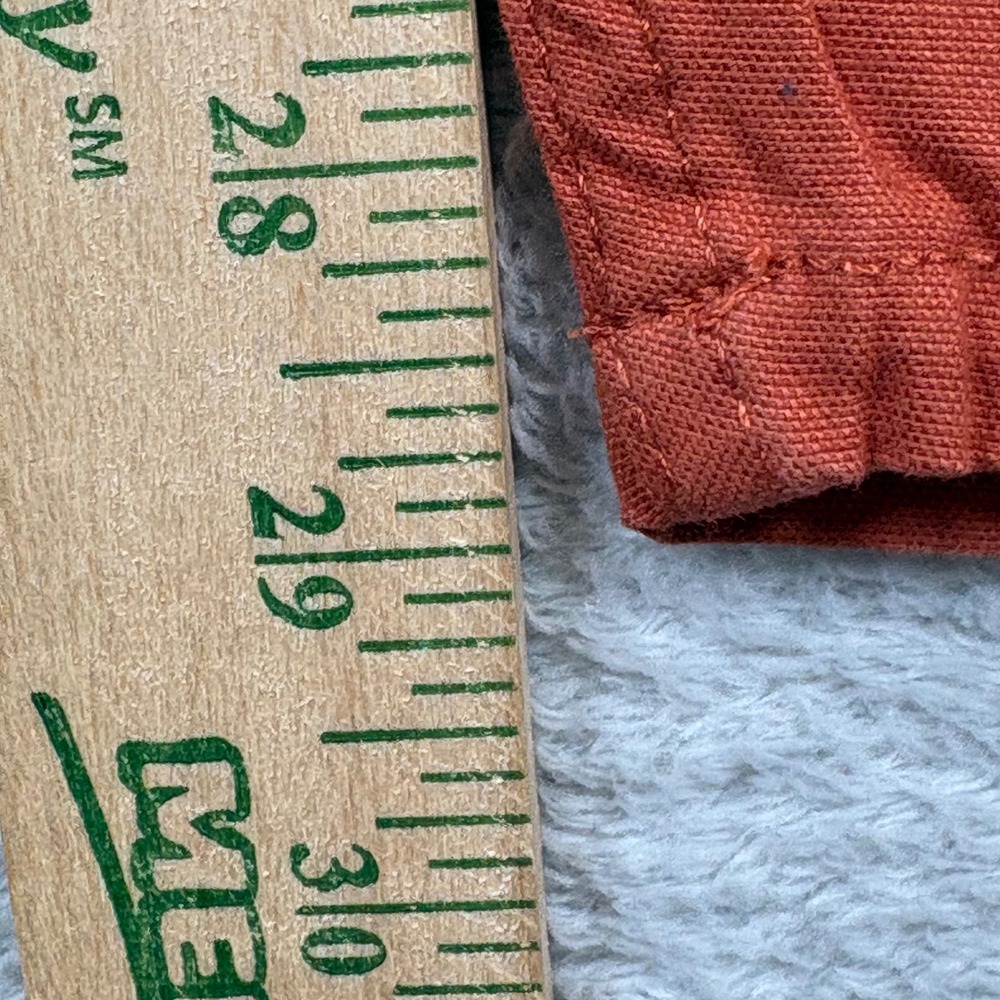 Toad&Co Earthworks 5 Pocket Skinny Pants Auburn Rust Orange Size 4 NWT - Picture 7 of 10
